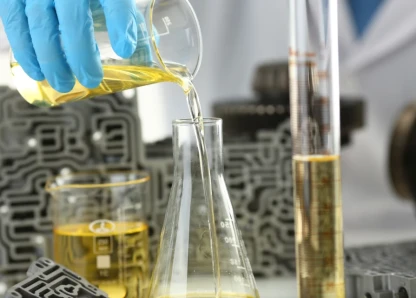 Uso de produtos químicos em diferentes setores industriais
